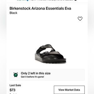 Birkenstock Arizona Eva Men’s Brand New